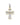 14K Gold Diamond Cross Pendant 1.43 CT