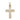 14K Gold Diamond Cross Pendant 1.80 CT