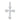 14K White Gold Men's Diamond Cross Pendant 1.67 CT