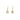 14K Gold Diamond Hoop Earrings 0.51 CT