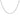 14K White Gold Rope Chain 24 inches 1.50 mm