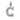 14k White Gold Diamond Initial "C" Pendant 0.80Ctw