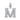 14k White Gold Diamond Initial "M" Pendant 1.34 Ctw