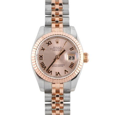 Rolex 179171 Lady-Datejust 26mm Pink Dial Jubilee Bracelet Box and Papers 2017