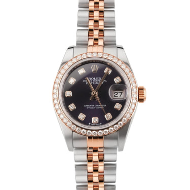 Rolex 279381RBR Lady-Datejust 28 mm Aubergine Diamond Dial Box and Papers 2025