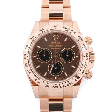 Rolex 126505 Cosmograph Daytona Chocolate Dial Oyster Bracelet Box & Papers 2026