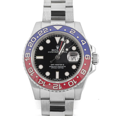 Rolex 116719 GMT-Master II 40 mm "PEPSI" Jubilee Bracelet Box and Papers 2017