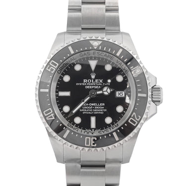 Rolex 136660 Sea-dweller Deepsea 44 Black Dial Oyster Bracelet Box & Papers 2023