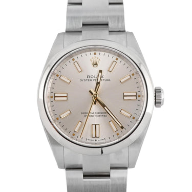 Rolex 134300 Oyster Perpetual 41mm Silver Dial Oyster Bracelet Box & Papers 2026