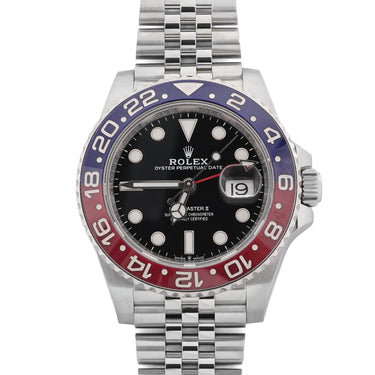 Rolex 126710BLRO GMT-Master II "Pepsi" Jubilee Bracelet Box and CPO Card 2025