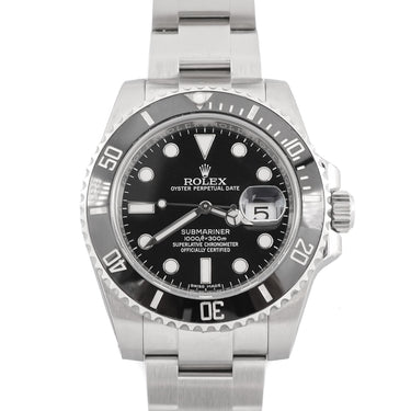Rolex 116610LN Submariner Date 40mm Black Dial Oyster Bracelet Box & Papers 2017