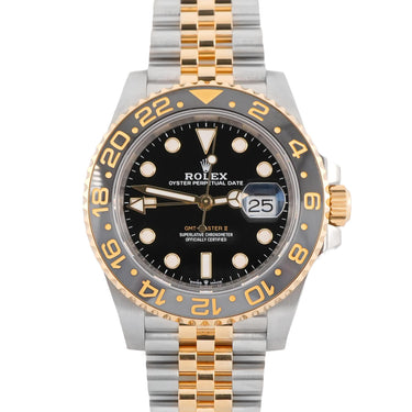 Rolex 126713GRNR GMT-Master II Black Dial Jubilee Bracelet Box and Papers 2026