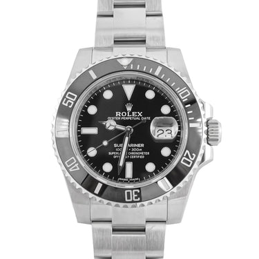 Rolex 116610LN Submariner Date 40mm Black Dial Oyster Bracelet Box & Papers 2017