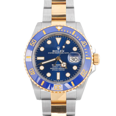 Rolex 126613lb Submariner Date 41 mm "Bluesy" Blue Dial Oyster Box & Papers 2021