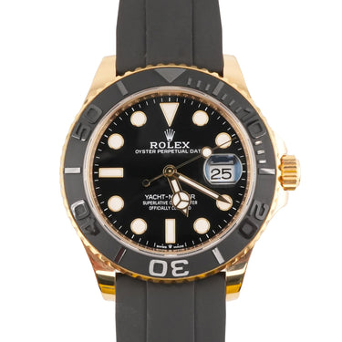Rolex 226658 Yacht-Master 42 mm Black Dial Oysterflex Bracelet Box & Papers 2022