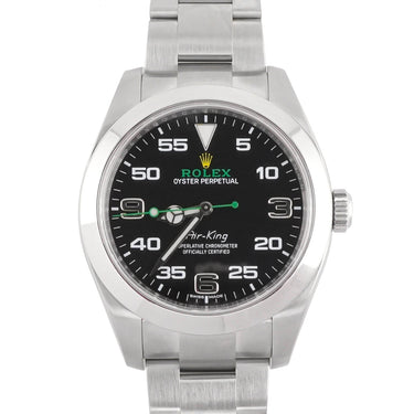 Rolex 116900 Air King 40 mm Black Dial Oyster Bracelet Box and Papers 2019