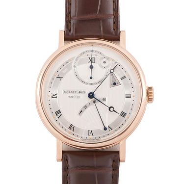 Breguet 7727BR/12/9WU Classique Chronometrie 41 mm 18K Rose Gold Silver Dial Box