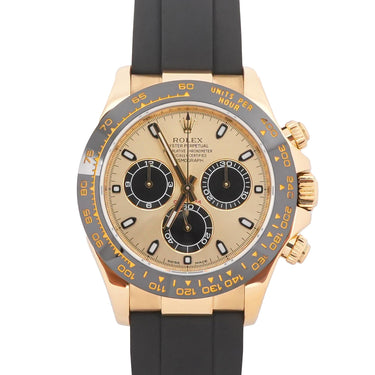 Rolex 116518LN Daytona 40 mm Champagne Dial Oysterfex Box and Papers 2017