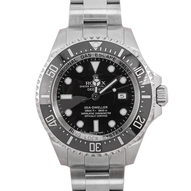 Rolex 116660 Sea-Dweller Deepsea 44mm Ceramic Bezel Black Dial Box & Papers 2015