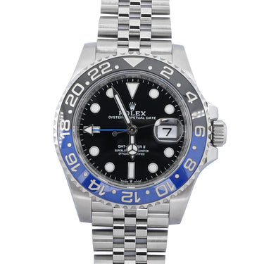 Rolex 126710BLNR GMT-Master II "Batgirl" 40mm Jubilee Bracelet Box & Papers 2023