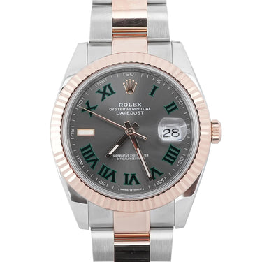 Rolex 126331 Datejust 41 mm 18K Rose Gold Wimbledon Dial Box and Papers 2022