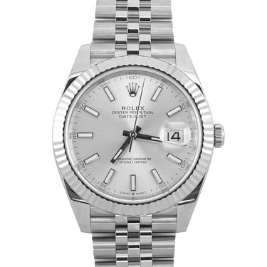 Rolex 126334 Datejust 41 mm Silver Index Dial Jubilee Bracelet Box & Papers 2026