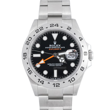 Rolex 226570 Explorer II 42 mm Black Dial Oyster Bracelet Box & Papers 2023