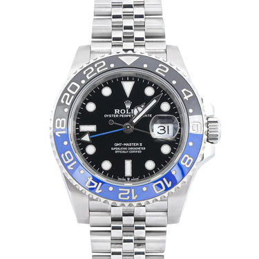 Rolex 126710BLNR GMT-Master II "Batgirl" 40mm Jubilee Bracelet Box & Papers 2019