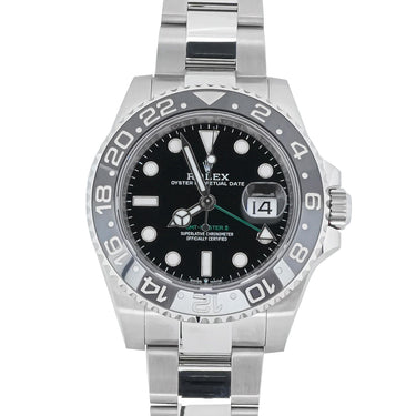 Rolex 126710GRNR GMT-Master II 40 mm Bruce Wayne Oyster Box & Papers 2026