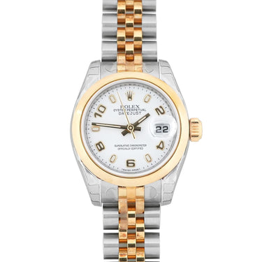 Rolex 179163 Lady-Datejust 26mm White Dial Jubilee Bracelet Box & Papers 2006
