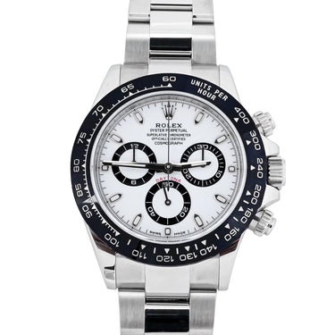 Rolex Daytona 116500LN 40mm White Dial Panda Oyster Bracelet Box and Papers 2019
