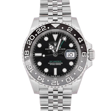 Rolex 126710GRNR GMT-Master II 40 mm Bruce Wayne Jubilee Box & Papers 2026