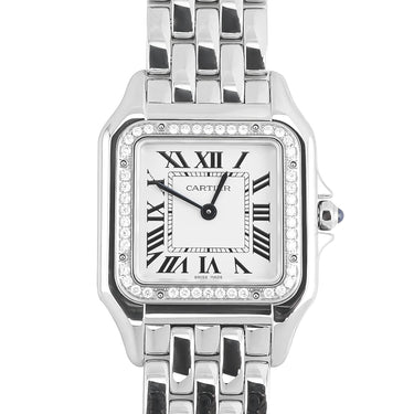Cartier W4PN0018 Panthere de Cartier Medium Silver Roman Dial Box & Papers 2026