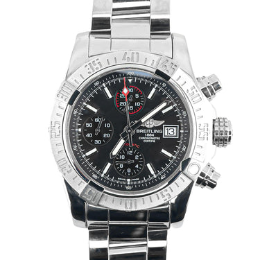 Breitling A13381111C1A1 Avenger II Chronograph 43mm Black Dial Box & Papers 2013