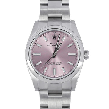 Rolex 124200 Oyster Perpetual 34 mm Pink Dial Oyster Bracelet Box & Papers 2022