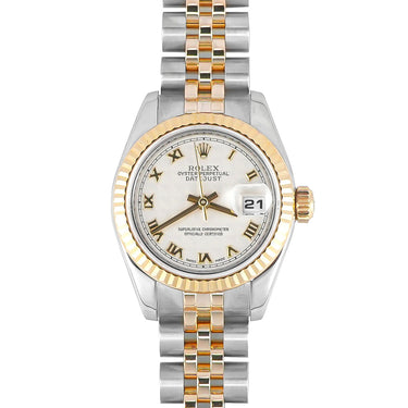 Rolex 179173 Lady-Datejust 26 mm Ivory Dial Jubilee Bracelet Box & Papers 2013