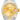 Luxury watch with gold face and silver case on a white background