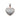 14K Rose Gold Heart Diamond Pendant 0.96 CT
