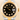 Rolex watch with black face and gold and silver band on beige background