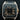 Cartier watch with black face and diamond-studded case on a dark background