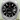 Silver Rolex 326934 Sky-Dweller 42 mm watch with a Fluted Bezel, Black Dial, and Oyster Bracelet on a beige background