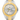 Rolex 168628 Yacht-Master 35mm Two-Tone Silver Dial Oyster Bracelet Box and Papers 2003 watch on a white background