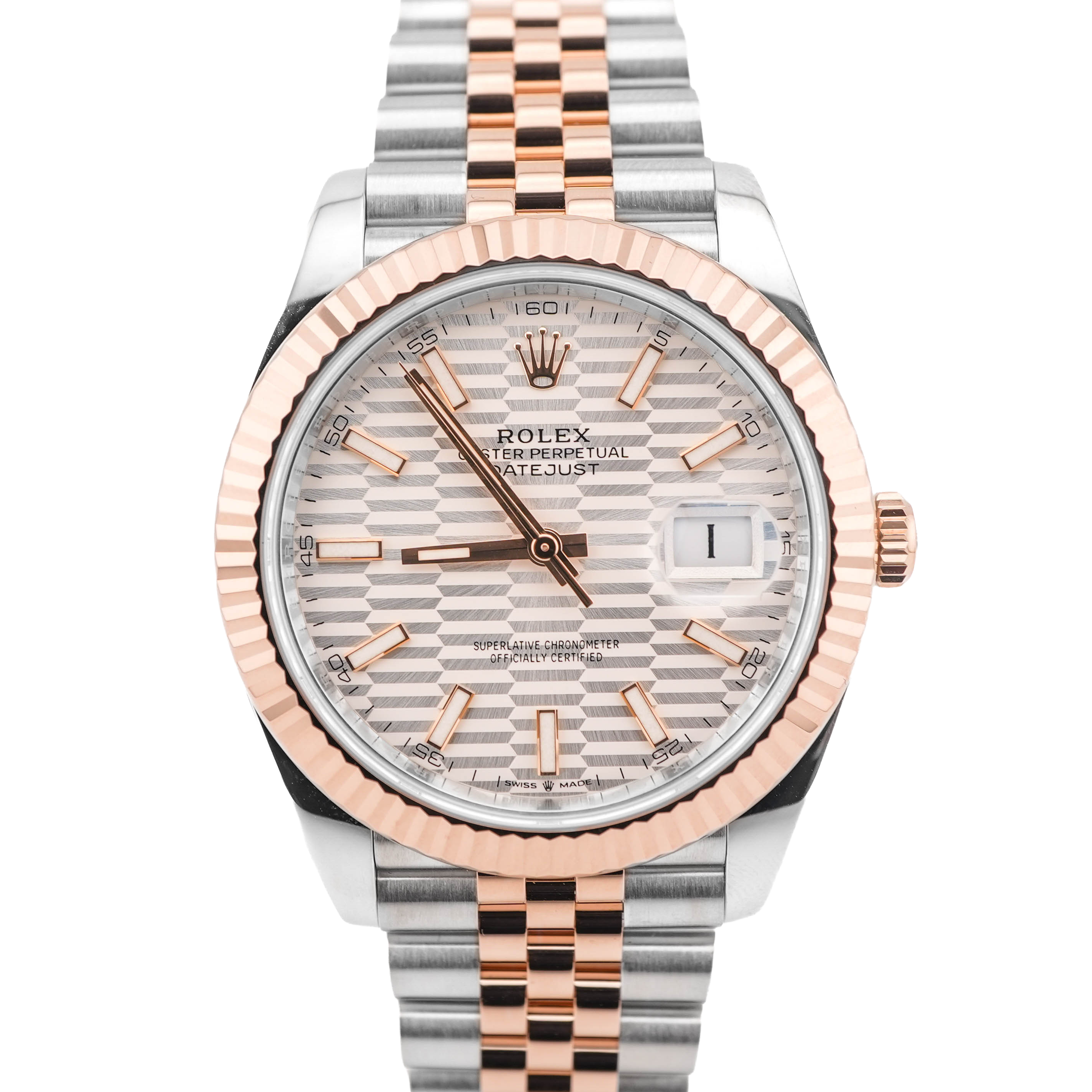 【司ブローム】 Rolex 126331 Datejust 41 Fluted Motif | Box & Papers – ECI Jewelers