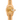 Gold Rolex watch with diamond-studded face on a white background