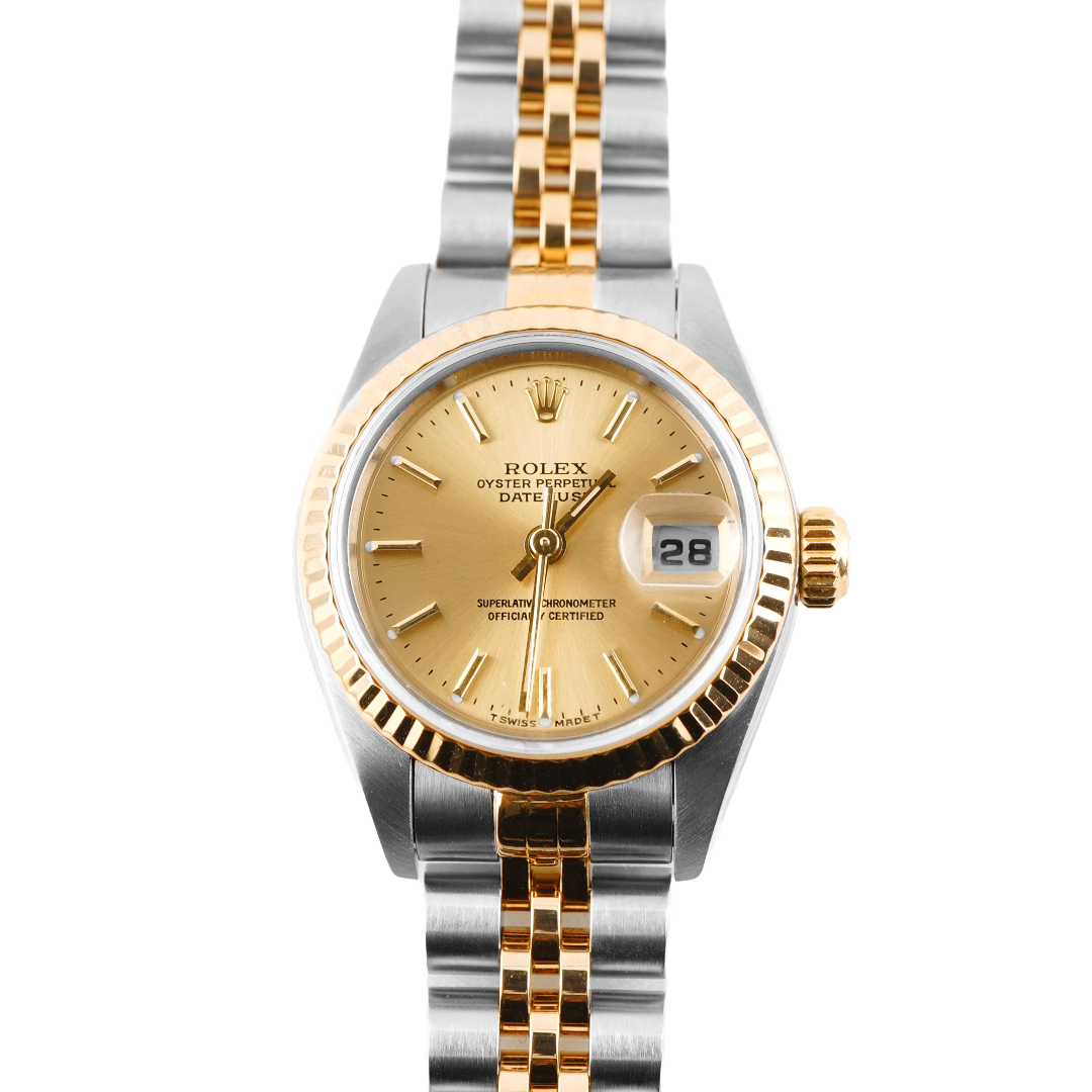 Rolex 79173 Lady-Datejust 26 mm Champagne Index Dial Jubilee Rolex 79173 Lady-Datejust 26 mm Champagne Index Dial Jubilee