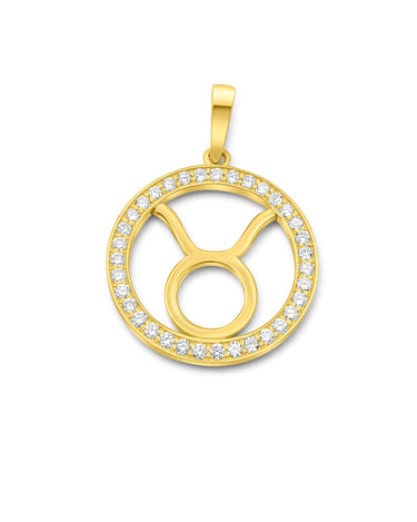 Shop the 14K gold Taurus zodiac men’s pendant featuring 0.65 carats of diamonds. A powerful symbol of strength, loyalty, and grounded elegance. Available now at ECI Jewelers.