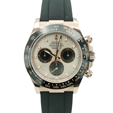 Rolex 116515LN Daytona 18K Rose Gold Sundust Pink Dial Black Ceramic Bezel Box and Papers 2022