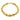 A 14K yellow gold rope chain bracelet with a lobster clasp closure.
