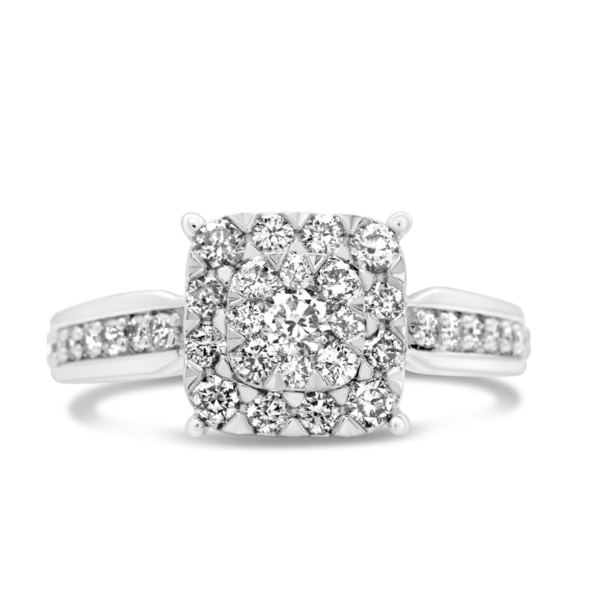 14K White Gold Ladies' Diamond Ring 0.52 Ct 14K White Gold Ladies' Diamond Ring 0.52 Ct