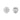 14K White Gold Round Diamond Cluster Stud Earrings 1.01 CT